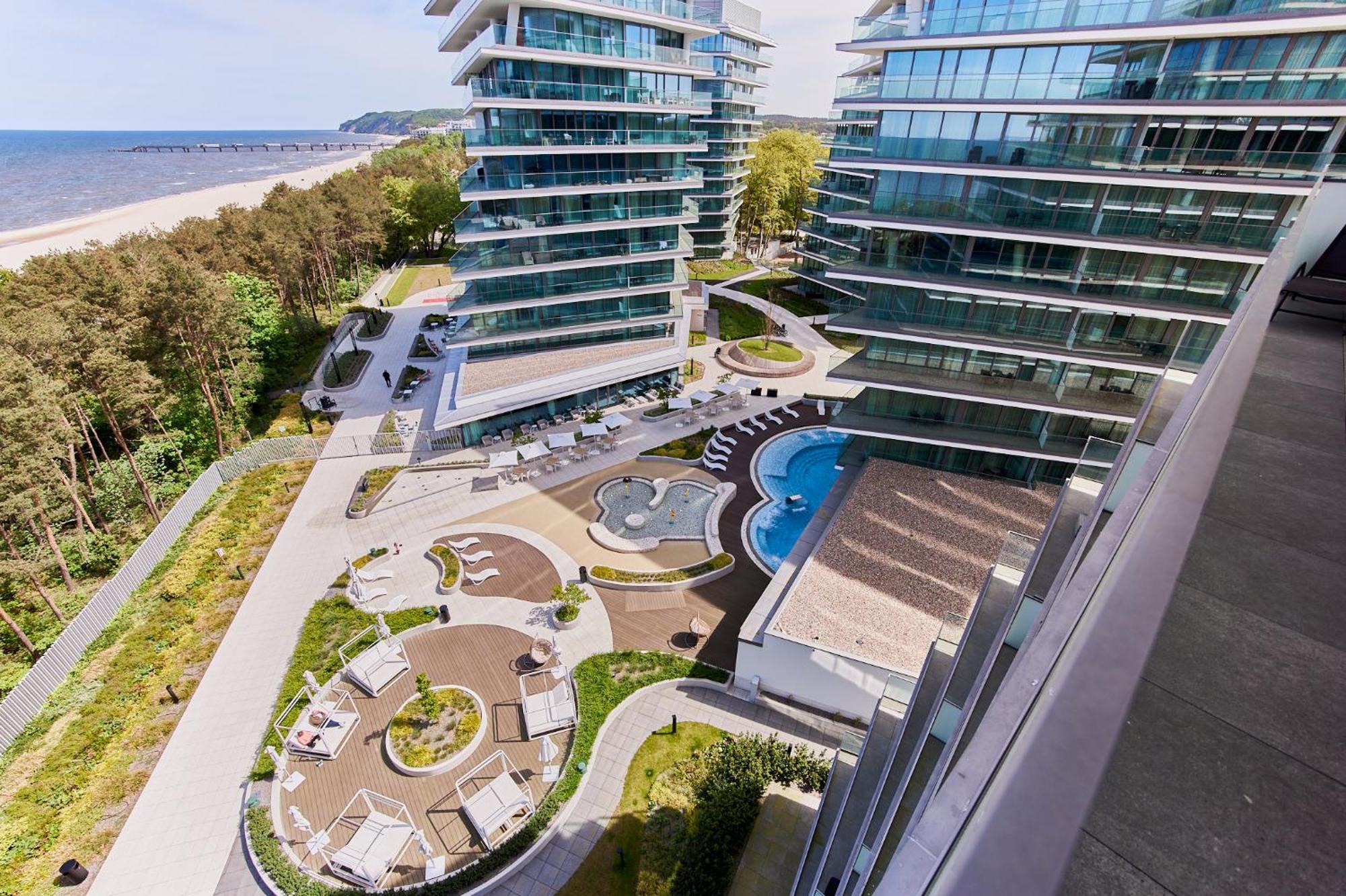Wave Sea View Private Apartment - A864 미엥지즈드로예 외부 사진