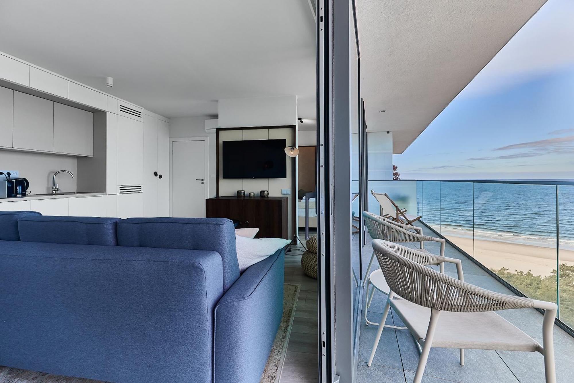 Wave Sea View Private Apartment - A864 미엥지즈드로예 외부 사진